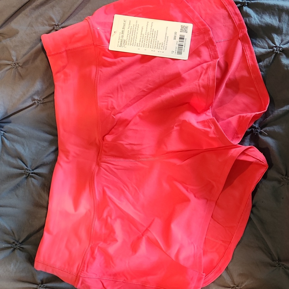 Lulu lemon speed up shorts